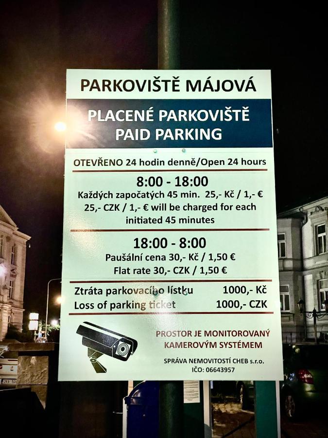 Pension Majovka Cheb Eksteriør bilde
